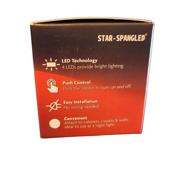 Star-Spangled 5-Pack LED Push Lights - Picture 3 of 3